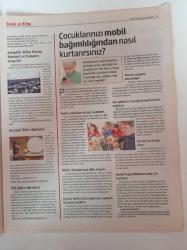 Herkese Bilim Teknoloji Gazetesi - 27 Ocak 2017 - Çocuklarınızı Mobil Bağımlılığından Nasıl Kurtarırsınız- - Dünyayı Kökten Değiştirecek Yeni Üretim Dönemi - Eğitimin Teknoloji İle Sınavı - Türkiye'de Elektrik Neden Demokrasi İle Birlikte Çalışamaz