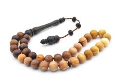 Usta İşi Sistemli Sistemli Küre Kesim Karma Ağaç Tesbih