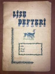 Lise Defteri 1960'lar Okul Defteri - Arka Kapak Büyük İskender - Almanca Ders Notları
