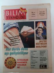 Cumhuriyet Bilim Teknoloji Gazetesi - 13 Ocak 2012 - Sayı 1295 - Kansere Alerjiye Bağımlılığa Şişmanlığa Kalp Hastalıklarına Diyabete - Bir Din Olarak Kopyalamak Kopimizm- Aslan İle İnsan - Osmanlılarda Kimya