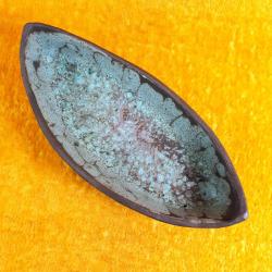 VINTAGE EL YAPIMI SANDAL FORMUNDA SERAMİK TABAK