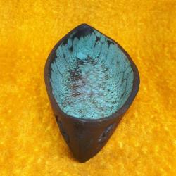 VINTAGE EL YAPIMI SANDAL FORMUNDA SERAMİK TABAK