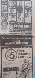 Gazino Reklamları Gazetesi 17Mayıs 1976 Eurovision marie David,Emel Sayın,Orhan Boran,Esen Gül,Filiz Akın,Füsun Önal,Biricik,Özdemir Erdoğan,Esin Engin,Zeki Çetin,Berrin özer,Nuri Sapan,Nükhet Duru,Erkan Yilaç,Güneri Tecer,Romalıların Perihan,Tülay Karaca,Ayla Akıncı ,Mehtap Ar ,Ergün Özer,Ayhan Özgün ,Huri Sapan,Pakize Suda,Huysuz virjin,Perihan Ateş,Zerrin San,Ayhan Özgün,Gönül sever,Filiz Şeker,Serpil Birol,Azra Baklan,Rezzan Yücel,Emel Erçin,Nalan Koray,Erkut Taşkın,Tülay Karaca,Sevinç Pekin,Mustafa Sağyaşar,gökbakan marketleri,Trabzonspor,Fenerbahçe ligden cekildi