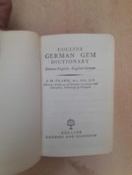 DEUTSCH-ENGLİSCH ENGLİSH GERMAN DİCTİONARY