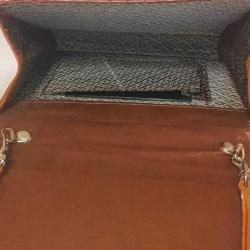 İtalyan Yılan Derisi Çanta 1970ler