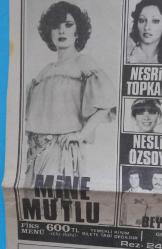 Gazino Reklamları Gazetesi 29 Ağustos 1979 Bülent Ersoy ,Ela Altın,Mine Mutlu,Nesrin Topkapı,Nizamettin Ariç,Harika Avcı,Nesrin Topkapı,Nesli Özsoy,Keriman Kara,Tanju Okan,Sibel Egemen,Aynur Akarsu,Bedri Ayseli,Tanju Okan,Yorgo,Nejat Alp,