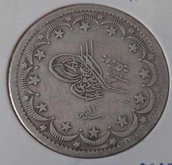 OSMANLI GÜMÜŞ 20 KURUŞ SULTAN II. ABDÜLMECİT 1255-11 ORİJİNAL ÇOK ÇOK TEMİZ 3ÇÇÇ1D ÇOK NADİRDİR