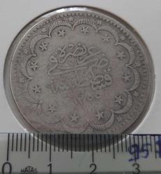 OSMANLI GÜMÜŞ 20 KURUŞ SULTAN II. ABDÜLMECİT 1255-6 ORİJİNAL ÇOK ÇOK TEMİZ BB2CC1 ÇOK NADİRDİR