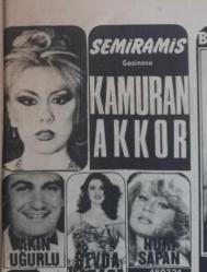 Gazino Reklamları Gazetesi 5 Aralık 1980 Kamuran Akkor ,Müzeyyen Senar,Kibariye,Huri Sapan,Huysuz Virjin,Karin,Ertan Ünsal ,Esin Gülsuyu,İsmail Kılıç,Feridun Karakaya,Erhan Tunay,Ümit Şener,Tülay Karaca,ilham Gencer,Sevda Karaca,Işıl Can,Hüreyre,Ayfer Feray,Egemen Bostancı,Çöpçatanlık fendi Berjant,Orhan Balmumcu,Tülay Özer,Işıl can