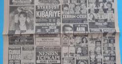Gazino Reklamları Gazetesi 17 şubat 1982 Maksim Bebek Park Çakıl Müzikhol Lunapark Müzikhol Muazzez Abacı,Emel Sayın,Adnan Şensoy,Neşe Karaböcek,Hülya Süer,Harika Avcı,Nokta ve Virgül,Kibariye,Zerrin Özer,Coşkun Demir,Azize Gencebay, Arif Şentürk,Recep Kaymak,Mehtap Deniz,Coşkun Demir,Akın Uğurlu, Romalıların Perihan,Ümmete,Alev Nurdan ,Fatih Mühimdir,Nesrin Topkapı,Huri Sapan,Gönül Bayar,Pakize Suda,Elçin Soner,Kenan Menekşe,Doğan Pejer,Akwv Nurdan,Mustafa Sağyasar,Gülistan Sayın,Zeynep Zorlu,Nevra Cansu