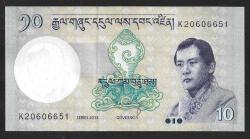 ** BUHUTAN ( 10 * NGULTRUM ) 2013 - ÇİL