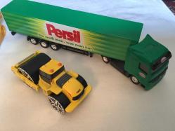 İŞ MAKİNESİ KEPÇE - SİLİNDİR - TIR ÜÇLÜSÜ MAKET ARAÇLAR