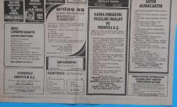 Gazino Reklamları Gazetesi 4 Eylül 1982 Caddebistan Maksim Yenikapı Gar Muazxez Abacı ,Hülya Sözer,Ahmet Özhan,Selahattin Aliay,Prenses Banu,Gülistan Okan,Akın Uğurlu,Nurhan Damcıoğku,Güzide Karaca,Zafer Doğulu Anadolu Turnesi,Cengiz Özer,Sevilay Seven,Hakkı Çağdaş,Deniz Erkanat,İsmail Kılıç,Nazan Berk,Nur Azak,Kenan Temiz,Levent Kırca,Vahdet Vural,Efruz,Kadir Soyer,Ahu Tuğba,Çetin Alp,Gülşen Akkaya,Safiye Ünal,Faruk Tınaz,Mualla Akın,Ajda Pekkan, Zeki Alasya,Metin Akpınar