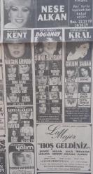 Gazino Reklamları Gazetesi  10 Temmuz 1981 Gönül Yazar,Sevim Tuna,Nigar Uluerer,Gönül Tansel,Sezer Güvenirsin,Hülya Süer,Selçuk Ural,Akın Uğurlu,Şehriban Gül,Alev Akın,Ayhan,Ferahnaz,Ümmete,Suna Yıldızoglu,Huysuz Vijın,Uğur Böcekleri,Mine Koldan,Mediha Şen Sancakoğlu,Toto Karaca,Çetin Alp,Saadet Gürses,Neşe Alkan,Hayko,Cengiz Türksoy,Canan Eren,Sulhi Tüfekçi,Mehtap Deniz,Salim Ağırbaş