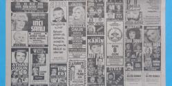 Gazino Reklamları Gazetesi 26 Nisan 1980 Deniz Uğur,Sezen Aksu,İbrahim Tatlıses,Sevda Jaraca,Fatma Girik,Mine Koldaş,Romalıların Perihan,Azra Balkan,Emel Sayın,Neşe Jaraböcek,Talha Özmen,Perihan Onur,İnci Şanlı,Ayşen Gruda,Nil Burak,Zeki Alasya,Metin Akpınar,Sulhi Tüfekçi,Nur Işık,Akev İpek,Erhan Tunay,Mustafa Tooaloğku,Nihal Arda,Suna Sunay,Talha Özmen,Nazan Şoray,Nisa serezl8 ,İsmet ay