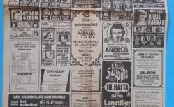 Gazino Reklamları Gazetesi Bebek Aşıyan Gönül Yazar ,Elçin Soner,Sevim Tuna,Sevim Tanürek,Behiye Aksoy,Serpil Örümcer,Vedat Çetinkaya,Bedri Ayseli,Tülay Karaca,Kutlu Payaslı,Nil Burak,Sevda ferdağ,Feri Cansek,Nur Azak,Sevda Karaca,Göksel Arsoy,Enis Fisfiriğku,Bahar Erden8z,Ahmet özhan,Tanju Okan,Nazan Şoray,Mine Zeren,Erol Büyükburç,Ayhan Özgün,Hayko,Anceli,Nihal Köknar,Nilgün Atılgan,Nejat Alp,Müjdat Gezen,Zeki Çetin,Ömür Göksel,Nuri Sesigüzel,Nazan Şoray,Leyla Sayar