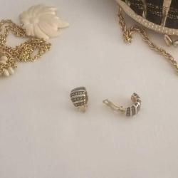 Klipsli Vintage Küpe