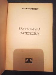 Sayfa Sayfa Gazetecilik - Nezih Demirkent -  Türkçe Kitap - Altın Kitaplar Yayıncılık -