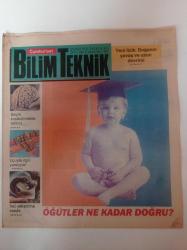 Cumhuriyet Bilim Teknik Gazetesi - 8 Ağustos 1992 - Sayı 281 - Beyin Keşfedilmekle Bitmez - Uçuşla İlgili Yanılgılar - İnci Yetiştirme Sanatı - Örgütler Ne Kadar Doğru - Denizde 43 Cm Alçalma