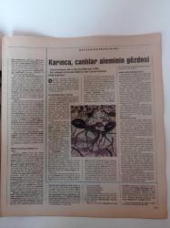 Cumhuriyet Bilim Teknik Gazetesi - 16 Ekim 1993 - Sayı 343 - Ruh'un Varlığına İlişkin Bir Biyolojik Açıklama- Marmara 9 Yılda Temizlenir Ancak - Canlılar Aleminin Gözdesi Karınca - Bilgisayarda Yenilikler