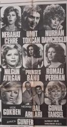 Gazino Reklamları Gazetesi,Bebek Maksim Bülent Ersoy,Nebahat Çehre,Ümit Tokcan,Nurhan Damcıoğlu,Nilgün Atılgan,Prenses Banu,Gönül Tansel,Gökben,Bal Arıları,Cevdet Usel,Huysuz Virjin,Mualla Akın,Mehmet Taneri,Serpil Örümcer,Necati Tokat,Kamuran Akkor,Semiha Yankı,Seden Kızıltunç,Suna Sunay,Ateş Böcekleri,Belkıs Özener,Hayko,Perihan Sözeri,Lale Belkıs,Mustafa Sağyaşar