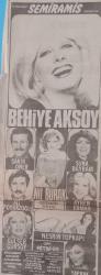 Gazino Reklamları Gazetesi ocak 1979 Behiye Aksoy,Deniz Uğur,Hayko,Zeki Müren,Tülin Tan,Nuray Akın,Müjdat Gezen,Şakir Öner,Suna Bayram,Nil Burak,Azra Akın,Neslihan,Yurdaer Doğulu,Meltem Mete,Nigar Uluerer,Selda Aşkım,Gözde Tezcan,Erkut Taşkın,Nevin Pere,Nihal Yeşil,Tülay Karaca,Yaprak,Nesrin Topkapı,Yasemin Kutsu,Yavuz Özışık