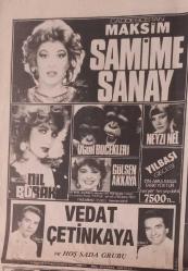 Gazino Reklamları Gazetesi Samime Sanay,Yüksel Uzel,Uğur Böcekleri,Nil Burak,Gülşen Akkaya,Nazan Şoray,Ümit Tokcan,Yasemin Kutsi,Selami Şahin,Vedat Çetinkaya,Neyzen Nel,Nihal Arda,Hüner Coşkuner,Nihat Fırat,Şehriban,Filiz Fersan,Naim Akan,İbrahim Özoral,Ferdi Özbeğen,Selami Şahin