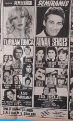 Gazino Reklamları Gazetesi Yıl:1980-Büyük Maksim Bebek Belediye Bülent Ersoy,Gönül Yazar,Ajda Pekkan,Sibel Egemen,Müjde Ar,Nesli Han,Seyyar Taner,Zeki Alasya Metin Akpınar,Şermin Can,Adnan Şenses,Genç Osman,Türkan Tanca,Berrin Özer,Ateş Böcekleri,Mine Koldaş,Enis Fisforoğku,Olcay Eren,Şükrü Birant,Nebahat Çehre,Sevinç Pekin,Asu Maralman,Jaklin,Adnan Şenses,Tülay Karaca,Banu Han,Gülistan Okan,Selçuk Ural,Nokta ile Virgül,Efruz,Serpil Nur,Erşan Erdura,Keriman Kara,Kenan Temiz,Berna Samir,Mine Mater,Serpil Örümcer,Hülya Süer,Huysuz Virjin gittiği yeri kurtarıyor haberi,Nükhet Duru Galatasaray ın 75.yıl balosunda