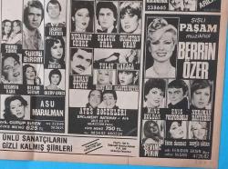 Gazino Reklamları Gazetesi Yıl:1980-Büyük Maksim Bebek Belediye Bülent Ersoy,Gönül Yazar,Ajda Pekkan,Sibel Egemen,Müjde Ar,Nesli Han,Seyyar Taner,Zeki Alasya Metin Akpınar,Şermin Can,Adnan Şenses,Genç Osman,Türkan Tanca,Berrin Özer,Ateş Böcekleri,Mine Koldaş,Enis Fisforoğku,Olcay Eren,Şükrü Birant,Nebahat Çehre,Sevinç Pekin,Asu Maralman,Jaklin,Adnan Şenses,Tülay Karaca,Banu Han,Gülistan Okan,Selçuk Ural,Nokta ile Virgül,Efruz,Serpil Nur,Erşan Erdura,Keriman Kara,Kenan Temiz,Berna Samir,Mine Mater,Serpil Örümcer,Hülya Süer,Huysuz Virjin gittiği yeri kurtarıyor haberi,Nükhet Duru Galatasaray ın 75.yıl balosunda