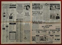 Günaydın Gazete 9 Ağustos 1985 Vehbi Koç’u Nukhet Duru Öptü,Trabzonspor’da Seks serbest,Turgut Özal,Asım Ekren,John Cassavetes,Leyla Akçağlılar,Sakıp Sabancı,Antrenör Sundermann,Stankoviç,Erdal Keser,Cevat Prekazi,Erhan Önal,Nissan-Albaraka Reklam