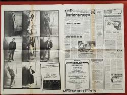 Hürriyet Gazete 2 Kasım 1985 İşte AIDS'li Türk,John-Mary Taylor,John Fillon,Brooke Shields,Neco,Erdal Keser,Ferdi Özbeğen,Zeki Müren,Müşerref Akay,Başsağlığı Sayfası-Seri İlanlar