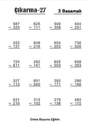 Herkes İçin Matematik Dört İşlem Alıştırmaları SÜPER KİTABI