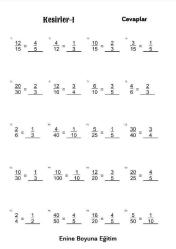 Herkes İçin Matematik Dört İşlem Alıştırmaları SÜPER KİTABI