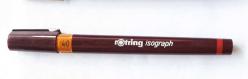 Rapido  0.4 mm Rotring   İsograph Seri (Almanya Üretim )1990 Lı Yıllar Üretim