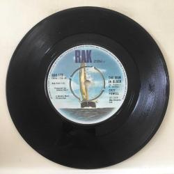 Cozy Powell - The Man In Black / After Dark / 45'lik