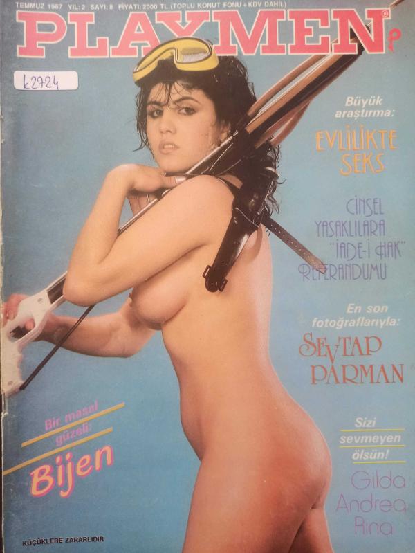 Playmen Dergisi Temmuz 1987 Işık Menderes Yonca Yücel Arzu  