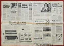 Hürriyet Gazete 11 Ekim 1984 Hainler,Yılmaz Hastürk,Nermin Demirçay Öldü,Jane Fonda,KGB Ajanı Böyle Kurşuna Dizildi,Şenol Güneş,Julio İglesias,Walter Mondale,Çamsan-OlmukSA-Tursil Reklam