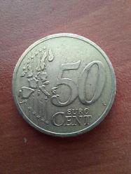 50 EURO CENT 2004 ALMANYA