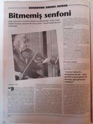 Cumhuriyet Bilim Teknik Gazetesi - 15 Ocak 2000- Sayı 669 - Özel Sayı -Yüzyılın Bilim Adamı Einstein Fotoğrafı - Göreliliğin Kısa Tarihi - Stephen Hawking'in Yazısı - Logaritmik Afetler - Zeka Ve İnat