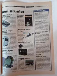 Cumhuriyet Bilim Teknik Gazetesi - 24 Ocak 1998 6 Sayı 566 - Türkiye'de Beyin Araştırmaları - Usta Mimarlar - Manş Denizinde Osmanlı Batıkları - Sonsuz Hızla Mekanı Aşmanın Yolu - İTÜ'de Hangi Bölüm Ne Kadar Üretken