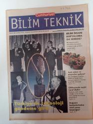 Cumhuriyet Bilim Teknik Gazetesi - 23 Mayıs 1998 - Sayı 583 - Türkiye'de Teknoloji Gündeme Girdi - Bilim İnsanı Kopyalama Nerede - Aşılı Sebze Ve Meyveler Geliyor - Çiftleşmede Seçici Taraf Dişiler