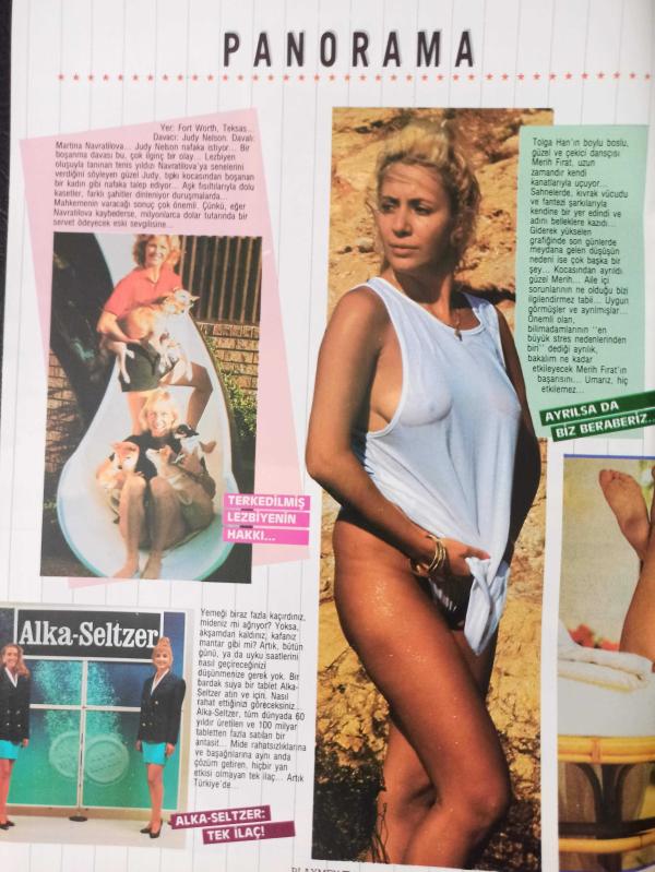 Playmen Dergisi Ekim 1991 Sibel Barış Merih Fırat Hülya Mutlu  