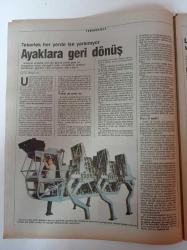 Cumhuriyet Bilim Teknik Gazetesi - 13 Haziran 1987 - Sayı 16 - Görüntüde 3 Boyutlu Çağ - Yazın Serinlik Kışın Sıcaklık - Bunama 40'ında Da Başlayabilir - Avrupa'nın Uzay Atağı - Alzheimerde Genetik Bozukluk 21. Kromozomda- Uranüs'ün Buzlu Ayları