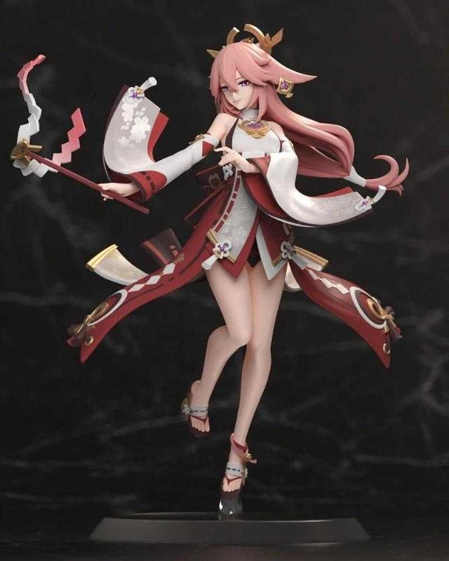 Yae Miko - Genshin Impact - 25 cm - Antika ve Koleksiyon