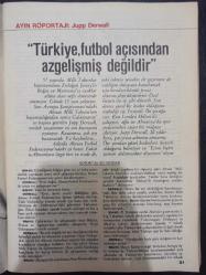 Bravo Dergisi- Eylül 1984- Sevtap Parman- Metin Erksan- Uğur Dündar- Marilyn Monroe- Jupp Derwall- Ali Saydam- Haydar Dümen- Erkan Sevinç-