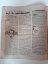 Cumhuriyet Kitap Gazetesi - 30 Mart 1990 - Sayı 8 - Sabahattin Ali-  Çağdaş Bir Eğitim İçin - Yasak Aşk Kırık Hayat - Sarısabır Çiçekleri - Beyoğlu Pera İken - Anadoluda Amerika