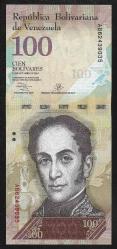 ** VENEZUELLA ( 100 * BOLİVARES ) 2013 - ÇİL