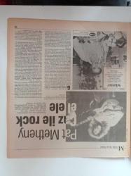 Cumhuriyet Dergi Gazetesi - 4 Mart 1990 - Sayı 208 -  Orhan Kemal - Fikret Otyam- Sigarada Damak Tadı Nasıl Değişti - Geçen Yılın Oscar Fatihi Rain Main - Mark Johnson - Dustin Hoffman - Tom Cruise