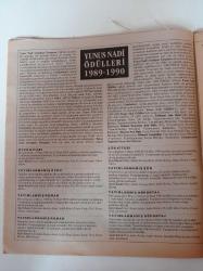 Cumhuriyet Dergi Gazetesi - 14 Ocak 1990 - Sayı 201 - Pazarın Penceresinden- Doksanlarda Dünya Elden Gidiyor Mu - Atilla Dorsay - Haftanın Konuğu Aslı Altan - İsmet Berkan - Sofra Kumkapıda Minas