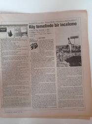 Cumhuriyet Dergi Gazetesi - 13 Nisan 1990 - Sayı 10 - Bozkırdaki Fidanlar - Galatadan Sonra Pera - Meral Oğuzla Kuzguncuk - Hocaların Hocası - Arabesk Nedir - Orhan Gencebay